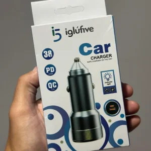 Cargador 12V auto 38W / IGLUFIVE